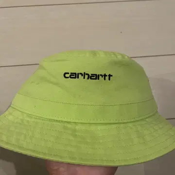 칼하트 Script Bucket Hat S-M 라임