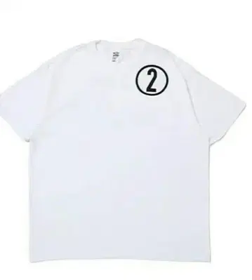 챌린저 challenger WE ARE NO.2 TEE WHITE