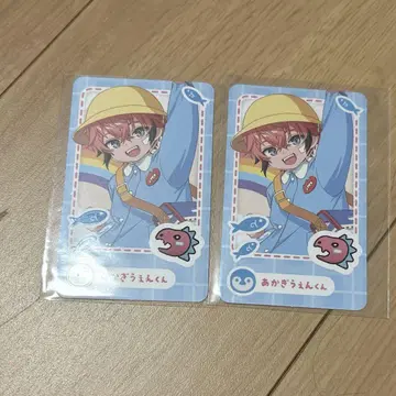 니지산지 유치원 랜덤 사진풍 카드 아카기 웬