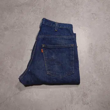 80s Levi's 646 플레어 데님 USA제 다크 네이비 W30