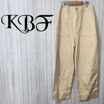 KBF] 와이드 팬츠 스트레이트 베이지 허리밴딩 심플