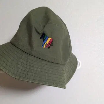 폴스미스 버킷 햇 올리브