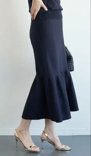 Future Lily 스커트 사이즈 38 네이비