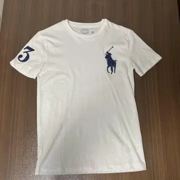 폴로 랄프 로렌 화이트 티셔츠 XS