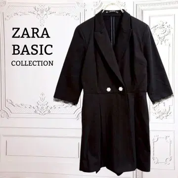 자라 'ZARA' 올인원 점프 수트 숏 팬츠 [M] 블랙