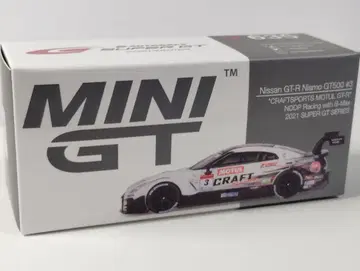 MINIGT 1/64 닛산 GT-R 니스모 GT500 크라프트 스포츠