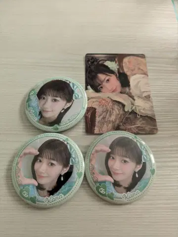 큐스트 이타쿠라 카나 캔뱃지 3개 세트