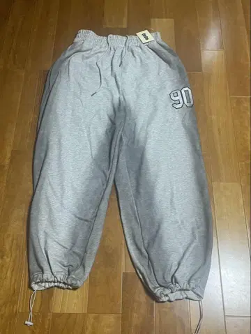 90 Numbering Spray Sweat Pants M 헤더 그레이