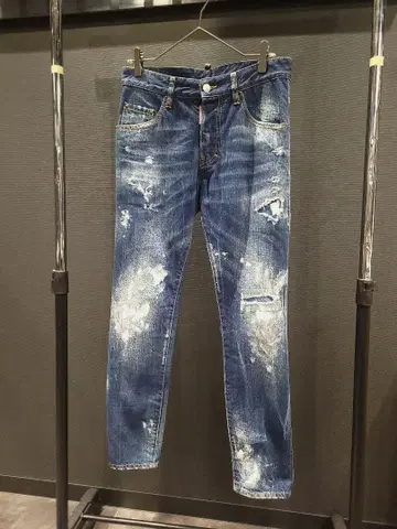DSQUARED2 디스퀘어드 스키니 데님 W44