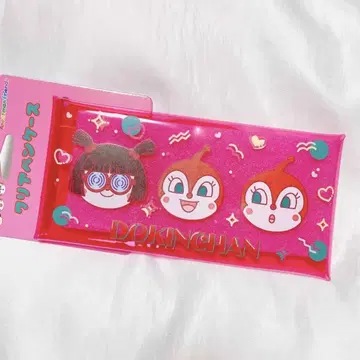 호빵맨 뮤지엄 클리어 펜 케이스 짤랑이 짤랑이 바이킨맨
