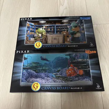 PIXAR 해피 복권 캔버스 보드 2개 세트