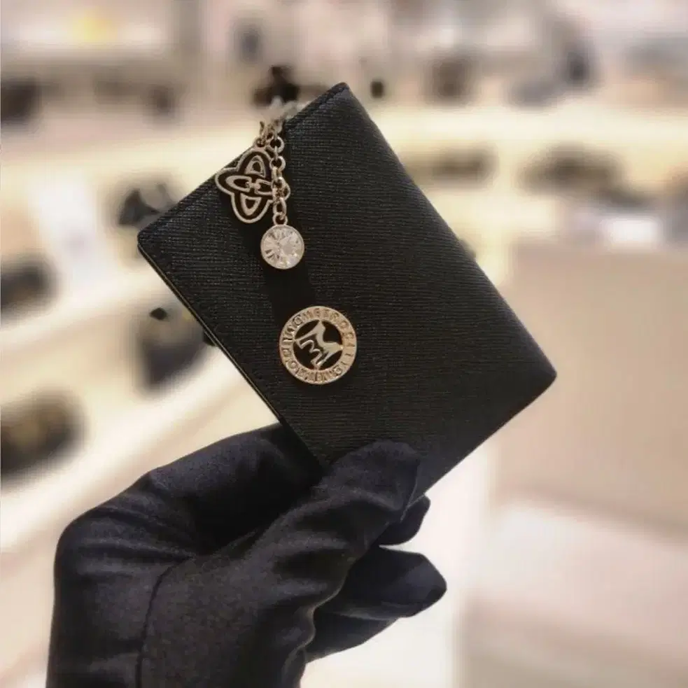 【LE MASQUE】Mono Western Slim Keyring Card Wallet〜韓国発 Le masque Mono Western Slim Keyring Card Wallet Khaki New on