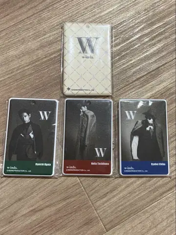 w-inds. IC 카드 케이스 4종 세트