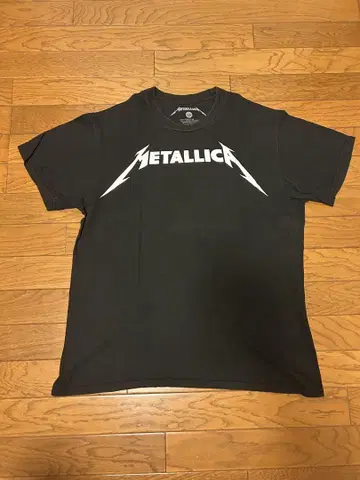METALLICA 티셔츠 L 사이즈 블랙