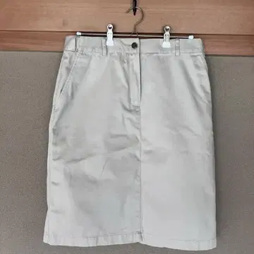 L.L.Bean 타이트 스커트 베이지