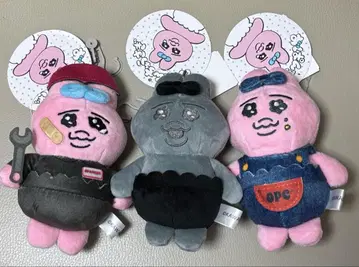 빤쮸토끼 아베일 마스코트 참 3개 세트