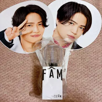 timelesz 기쿠치 후마 부채 & 응원봉 FAM