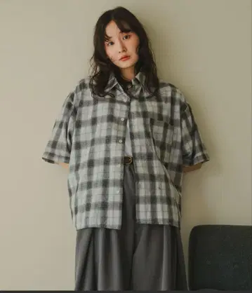 Ryo Gren Check Short Shirt 글렌 체크 숏 셔츠