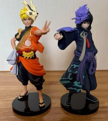 NARUTO 피규어 20주년 나루토 & 사스케 2개 세트