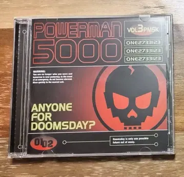 Powerman 5000 Anyone For Doomsday? 샘플 음반