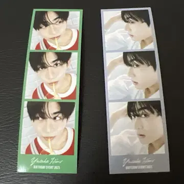 히노 유스케 BIRTHDAY EVENT 2025 가챠 사진 그레이 2종