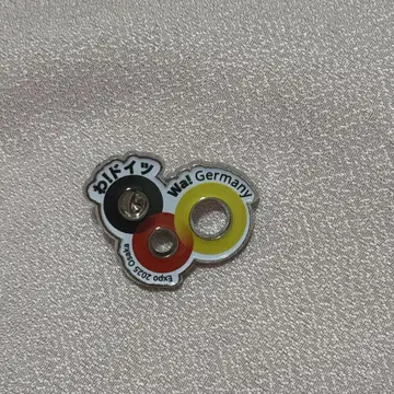 만국 박람회 독일 파빌리온 핀 배지