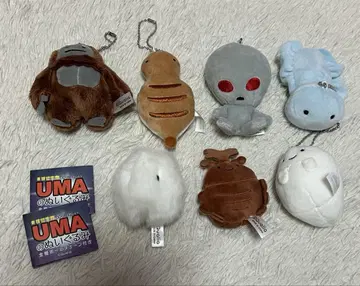 Qualia UMA 봉제 인형 가챠가챠 키링