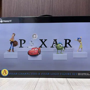 픽사 복권 A상 픽사 캐릭터 & 픽사 로고 피규어 세트