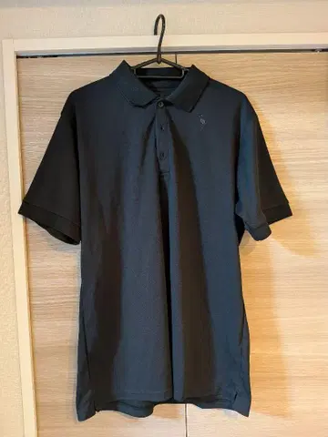 JUN AND ROPE 블랙 피케 셔츠 L