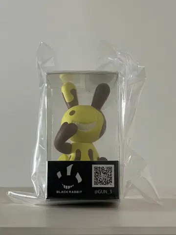 미개봉 새상품 블랙 토끼 초코 바나나 BLACKRABBiT