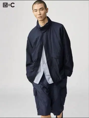 라이트 웨이트 스탠드 블루종 S 유니클로 C 유니클로 씨 UNIQLO