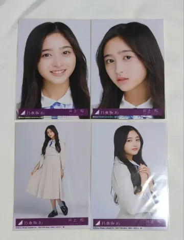 이노우에 카즈 노기자카46을 좋아하는 것은 락이다 봉입 브로마이드 컴프