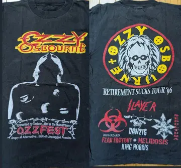 OZZY OSBOURNE OZZFEST 90s 빈티지 티셔츠
