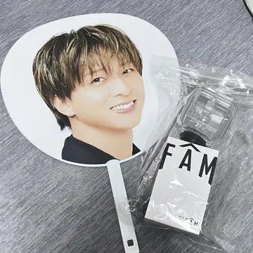 타임리스 timelesz FAM 2025 응원봉 부채 테라니 타쿠토
