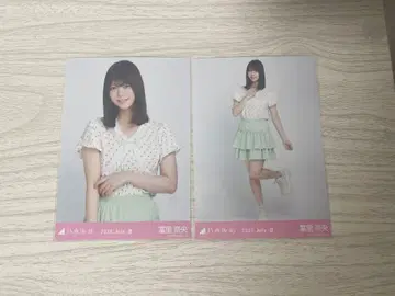 노기자카46 브로마이드 프릴 미니 스커트 토미사토 리나