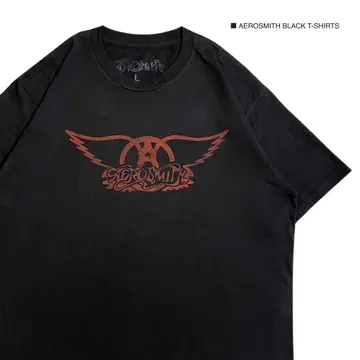 AEROSMITH 에어로스미스 L 사이즈 반팔 티셔츠 락 밴딩 티셔츠