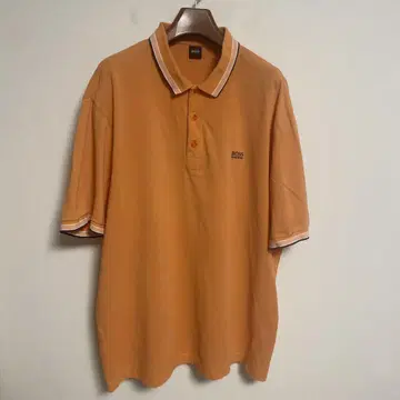 HUGO BOSS 휴고 보스 오렌지 피케 셔츠 4XL