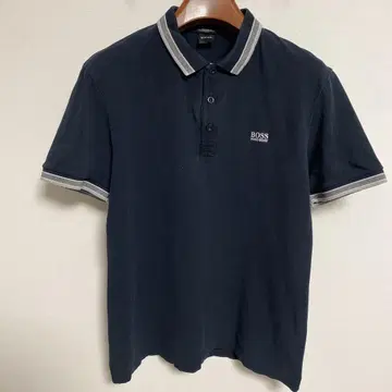 HUGO BOSS 휴고보스 네이비 피케 셔츠 M