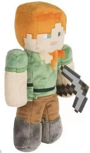 마인크래프트 알렉스 봉제 인형 30cm