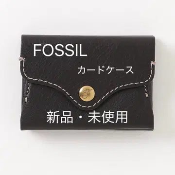 FOSSIL 카드 케이스 블랙 미사용 새상품