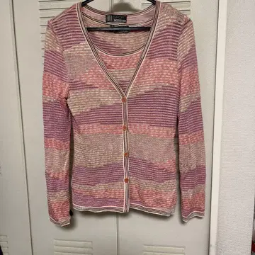 MISSONI 미쏘니 가디건 탱크탑 앙상블
