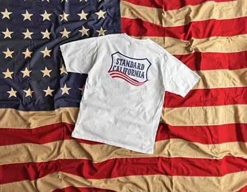새상품 스탠다드 캘리포니아 Shield Logo T July 4th