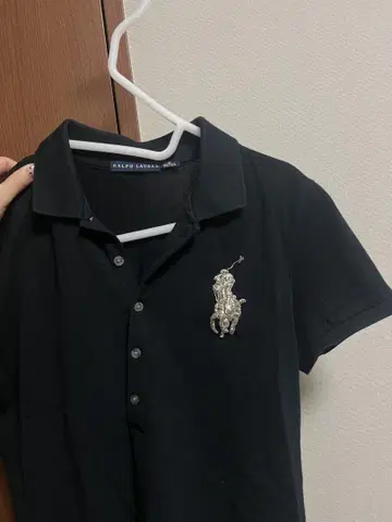 Ralph Lauren 블랙 피케 셔츠 M 사이즈