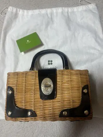 katespade / 케이트 스페이드 바스켓 백 블랙 골드