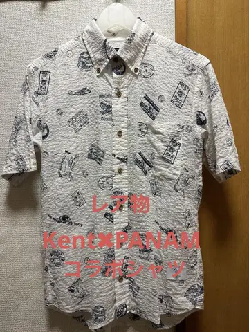 kent PANAM 팬암 팬 아메리칸 항공 콜라보 반팔 셔츠