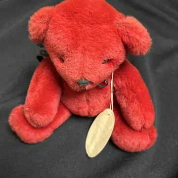 빨간 곰 봉제 인형