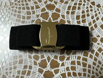 페라가모 Salvatore Ferragamo 블랙 머리핀