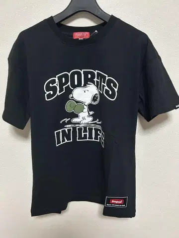 Impal PEANUTS 콜라보 티셔츠 스누피