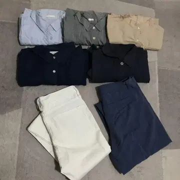 의류 7점