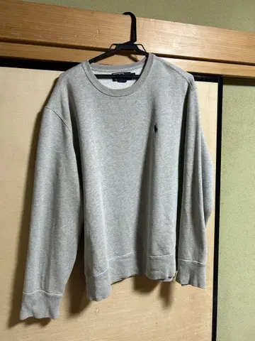 랄프 로렌 그레이 크루넥 트레이닝복
